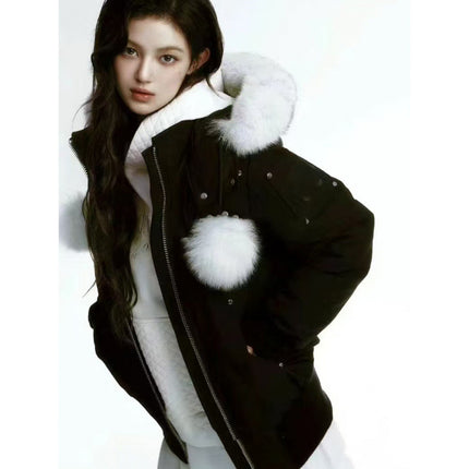 Winter Canadian Same Style Scissor down Jacket 03 Women's Jacket Gold Jacket