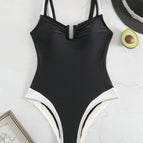 Black one-piece swimsuit / S