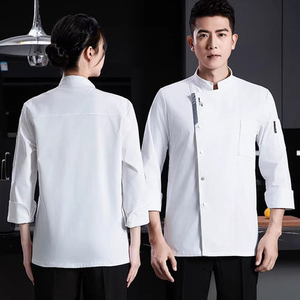 Summer Thin Breathable Net Short-sleeved Chef Clothes Catering Hotel Restaurant Canteen Cake Baking Work Clothes Kitchen Clothes