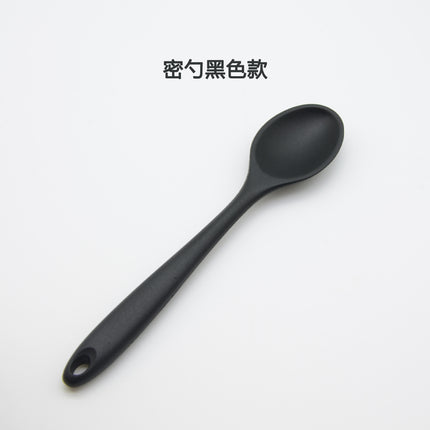 Food Grade Silicone Spoon, Kidsren's Safety Table Spoon, High Temperature Resistant Non-Stick Pan, Student Spoon, Baby Food Supplement Mixing Spoon
