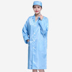 Blue coat + small worker hat / S