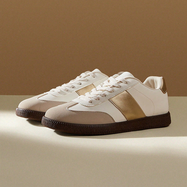 2025 Cross-border New Style Board Shoes Women's Fashion Trendy All-match German Training Shoes Lightweight Sports Casual Shoes Non-slip Wear-resistant Women's Shoes