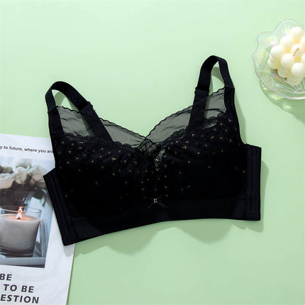 Special Offer: Xianuo Spring and Summer Underwear for Women with Large Busts, Minimizing Bra, Wireless, Adjustable, Side Breast Support, Anti-Sagging, Breathable and Lightweight