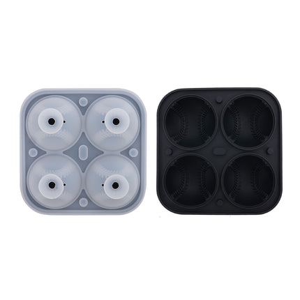 Food Grade Large Ice Hockey Mold Ice Artifact Whiskey Household Frozen Ice Block Spherical Large Silicone Round Ice Pot
