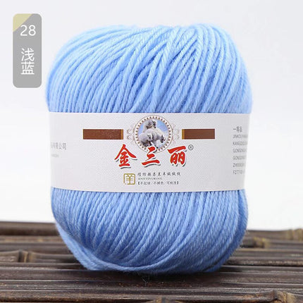 Jin Sanli acrylic baby line hand woven shoes cushion bag scarf diy hook shoes cushion wholesale specials