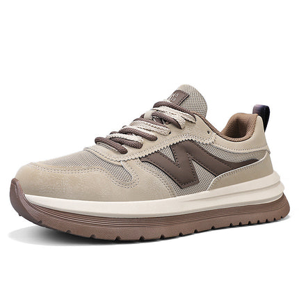 sneaker Men's 2025 New Mesh Breathable Casual Shoes Trendy All-match Forrest Gump Shoes N-word Campus Style Jogging Shoes