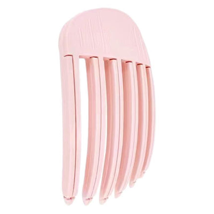 Wind Plastic Comb Pad Hair Root Hairpin Women's 2024 New High Cranial Top Fluffy Artifact Korean Style Front Head Bangs Fluffy Clip