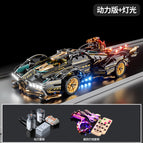 1:14 black gold v12-lighting + power group [container gift box]