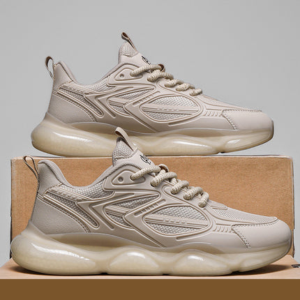 Men's Shoes 2025 Spring New All-match Casual Youth Running Non-slip Sports Men's Korean Style Sports Fashion Shoes