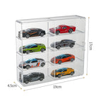 1:64 small 8-compartment car box