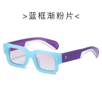 New Miding imitation plate thick frame sunglasses 2729 European and American versatile classic sunglasses cross-border street shooting sunglasses