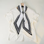 Diamond border black / 150cm