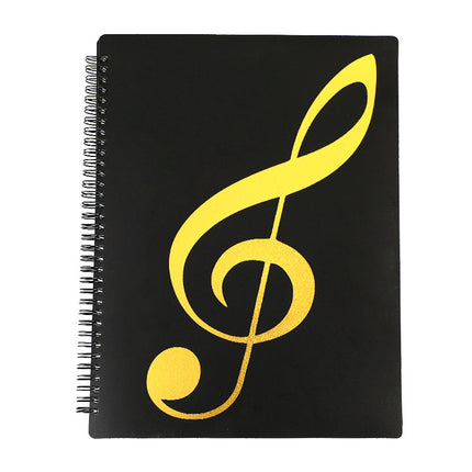 Shuangyi Source Factory 40/60 Page Music Score Folder A4 Piano Score Book with Printable Logo