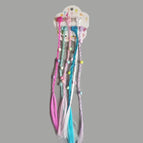 Macaroon color love beads small grab clip six pack