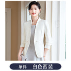 Single white suit / S