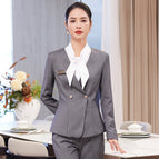 Gray one piece suit / S