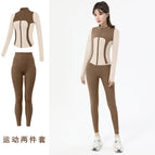 Cocoa color [jacket] + cocoa color [trousers] / S