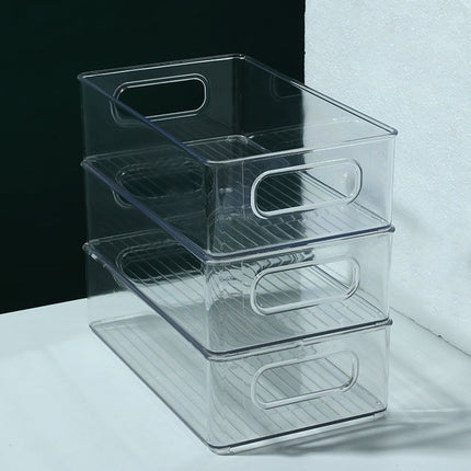 Desktop Storage Box Acrylic Transparent Toilet Bathroom Cosmetic Mask Compartment Storage Box Sundries Storage Box