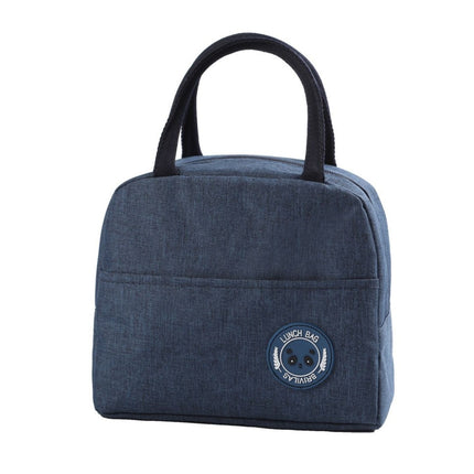 Student Lunch Box Bag, Insulated Lunch Bag, Handbag, Waterproof and Oil-Proof Meal Bag for School, Thickened Aluminum Foil Bag