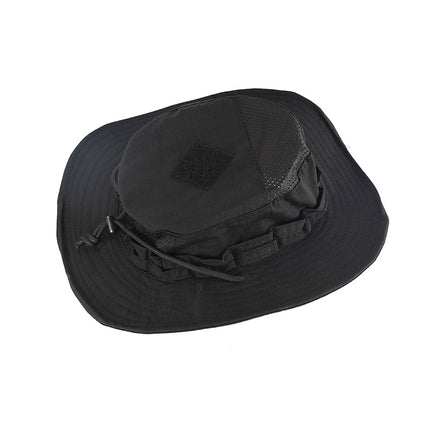 Foreign trade new military fan PRO second generation round hat with large brim spring and summer sunshade breathable tactical camouflage benney hat