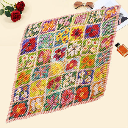 New wrinkled small square scarf female Korean imitation silk printed wrinkled small scarf Joker scarf decorative scarf wholesale