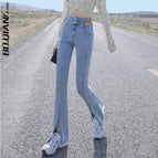 6019 light blue nine points (single pants) / 27