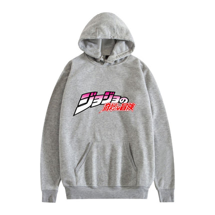 New Hot Hoodie JOJO's Wonderful Adventure Popular Printed Casual Men's and Women's Cross-border Trendy Sweater