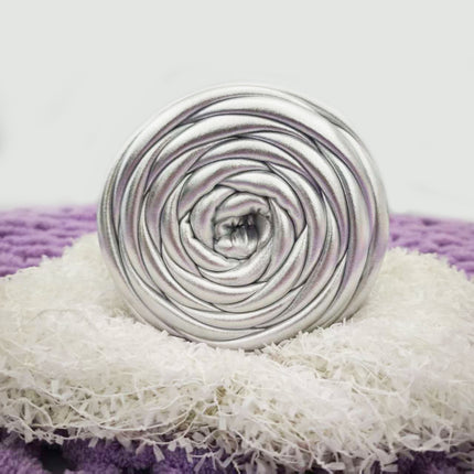 Metallic Shiny Leather Ultra-Thick 2cm Icelandic Thick Yarn for Handmade Knitting DIY Cat Nest Bags Baby Crib Bumper Cord