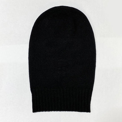 SUBHUMAN Men's Autumn and Winter Warm Knitted Wool Pullover Trendy Superman Corns Decorative Cold Dome Trendy Cap