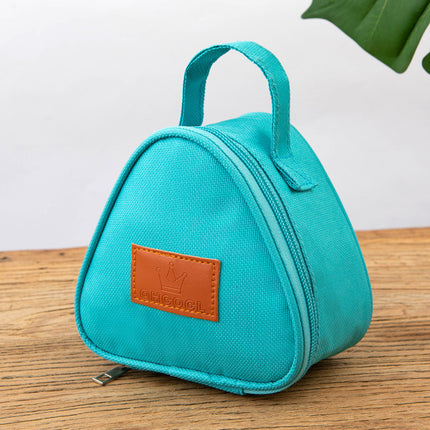 New Japanese style large rice ball insulation bag triangle lunch bag egg breakfast bag in stock wholesale insulation bag