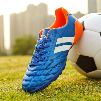 Cross-border low-top football shoes tf broken nail artificial lawn boys and girls teenagers students non-slip competition training shoes