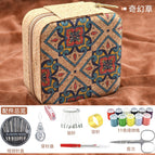 【retro fantasy grass set 11 colors thread + 7 accessories