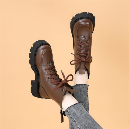 Wool Cold Resistant Snow Boots Women's 2024 Winter New White fleece-lined Thickened Waterproof Cotton Shoes Thick Bottom Slim Look Ankle Boots