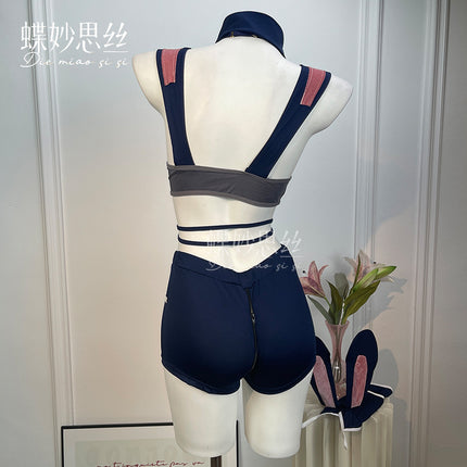 Butterfly Fantasy Sexy Lingerie Pure Desire Role Play Nick Fox Nick Pure Bunny Girl Small Chest Uniform A414
