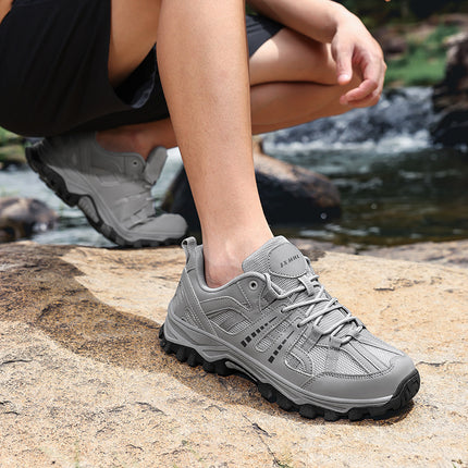 Four Seasons Breathable Outdoor Hiking Shoes Cross-Border Large Size Couple Style Casual Outdoor Hiking Shoes Light Outdoor Sports Shoes