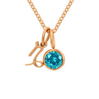 December lake blue capricorn / Steel color