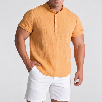 Wish Amazon Ebay Hot-Selling 2026 New Product Men's Casual Short-Sleeved Floral Short-Sleeved Shirt for Men Dropshipping