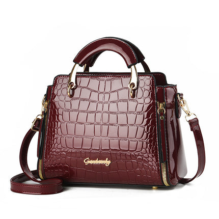 New Stone Pattern Printed Women's Bags, Fashionable Women's Bags, Shoulder Crossbody Bags, High-End Handbags, Women's Bags