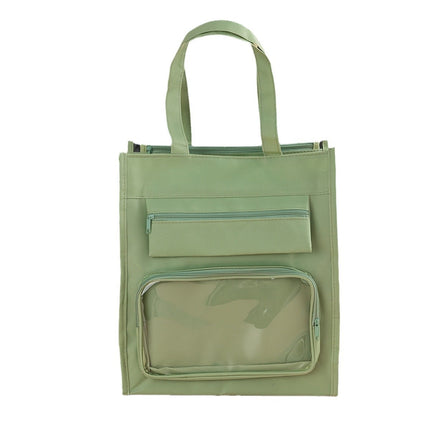 New tutorial bag student handbag carrying book bag unisex schoolbag file bag canvas art test paper bag