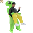 Big-eyed alien hugging person / Adult model (applicable to height 150-190cm)