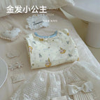 90cm / Little princess with golden hair