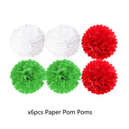Christmas grinch paper bouquet-6pcs