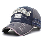 Navy blue top gray eaves