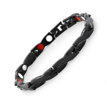 Temu Cross-Border Detachable Magnetic Bracelet European and American Fashion Unisex Couple Magnetic Bracelet Adjustable Watch Chain