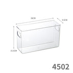 4502. transparent box-slim tall model 1 pet high transparency