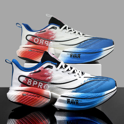 2025 Red Rabbit 8Pro Carbon Plate Running Shoes Autum Mesh Ultra-Light Breathable Sports Shoes for Men and Women Couples Casual Running Shoes