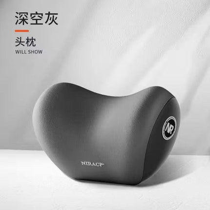 Car Lumbar Headrest Neck Pillow Waist Protection Car Cushion Seat Car Backrest Pillow Lumbar Support Driving Lumbar Support