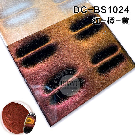 Cross-Border Popular Cat Eye Nail Polish Magnetic Powder Optical Chameleon Magnetic Powder Gradient Color 3D Cat Eye Powder Mirror Magnetic Powder