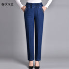 Spring and autumn dark blue / L