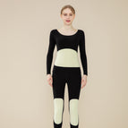 [Silk patch] suit-female Black / M